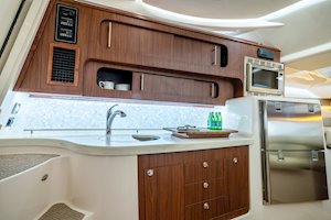 Grady-White Boats Express 370 37-foot Express Cabin boat galley