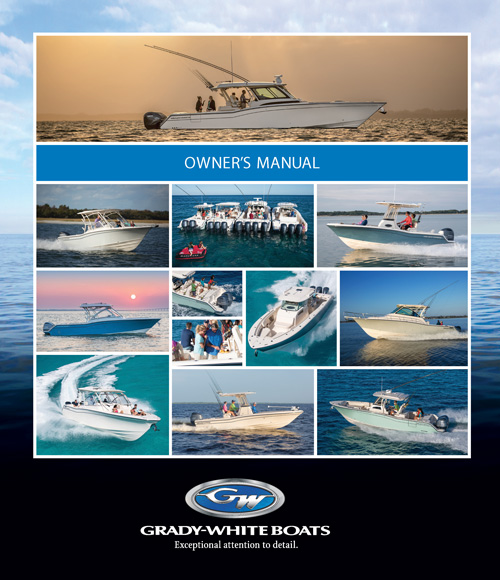 Grady-White owner manual cover.