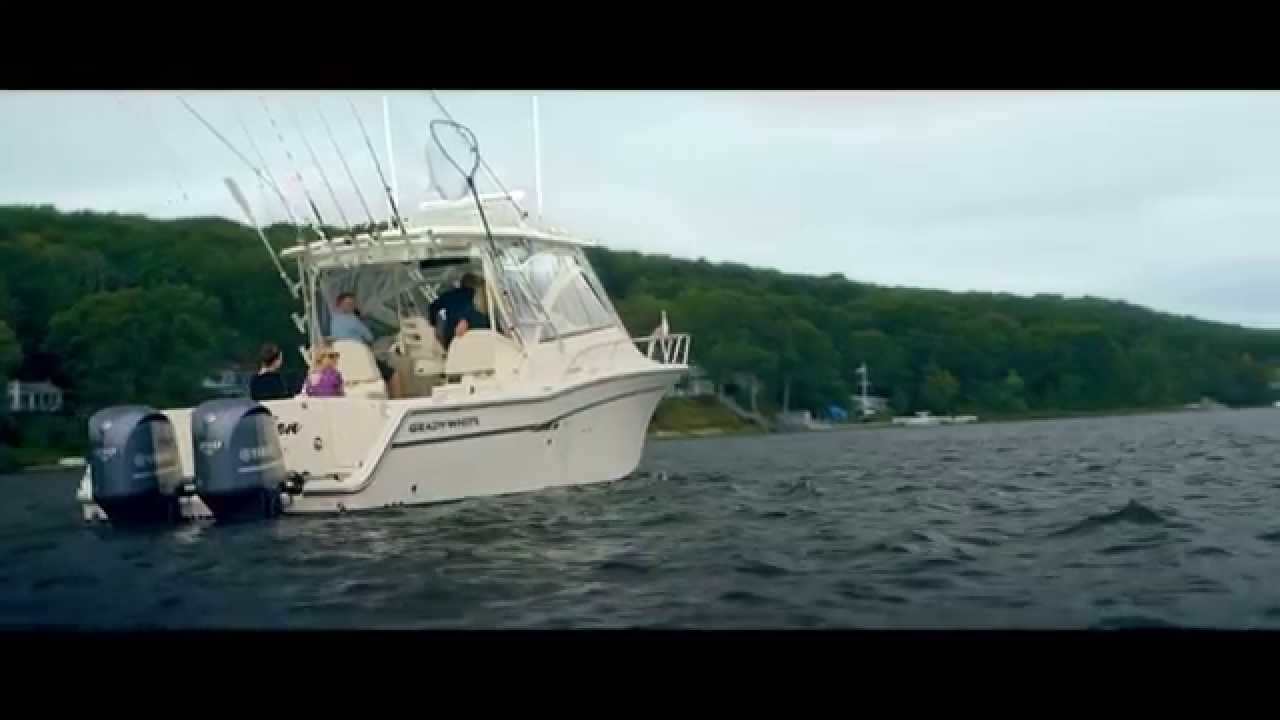 A testimonial of Grady-White's renowned SeaV2 hull performance.