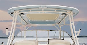 Grady-White Freedom 285 28-foot dual console hardtop with optional color