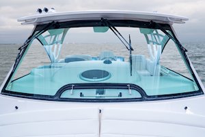 Grady-White Boats Express 370 37-foot Express Cabin boat windshield