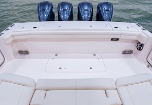 Grady-White Canyon 456 45-foot center console fishing boat cockpit