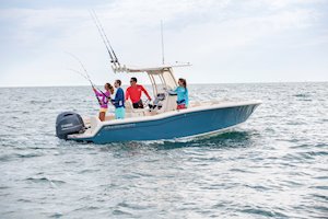 Grady-White Fisherman 216 21-foot center console fishing boat