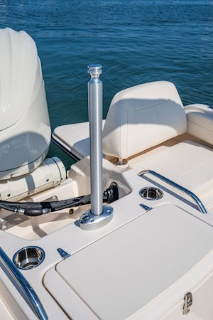 Grady-White Freedom 215 21-foot dual console ski pylon