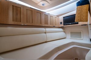 Console interior on a Grady-White Freedom 345 Dual Console