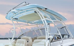 Grady-White Freedom 285 28-foot dual console hardtop with optional color