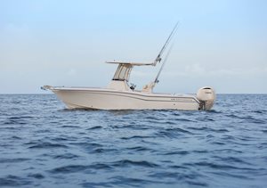 Grady-White Fisherman 257 center console boat profile