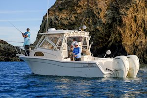 Grady-White Marlin 300 30-foot walkaround cabin boat fishing port side channel islands