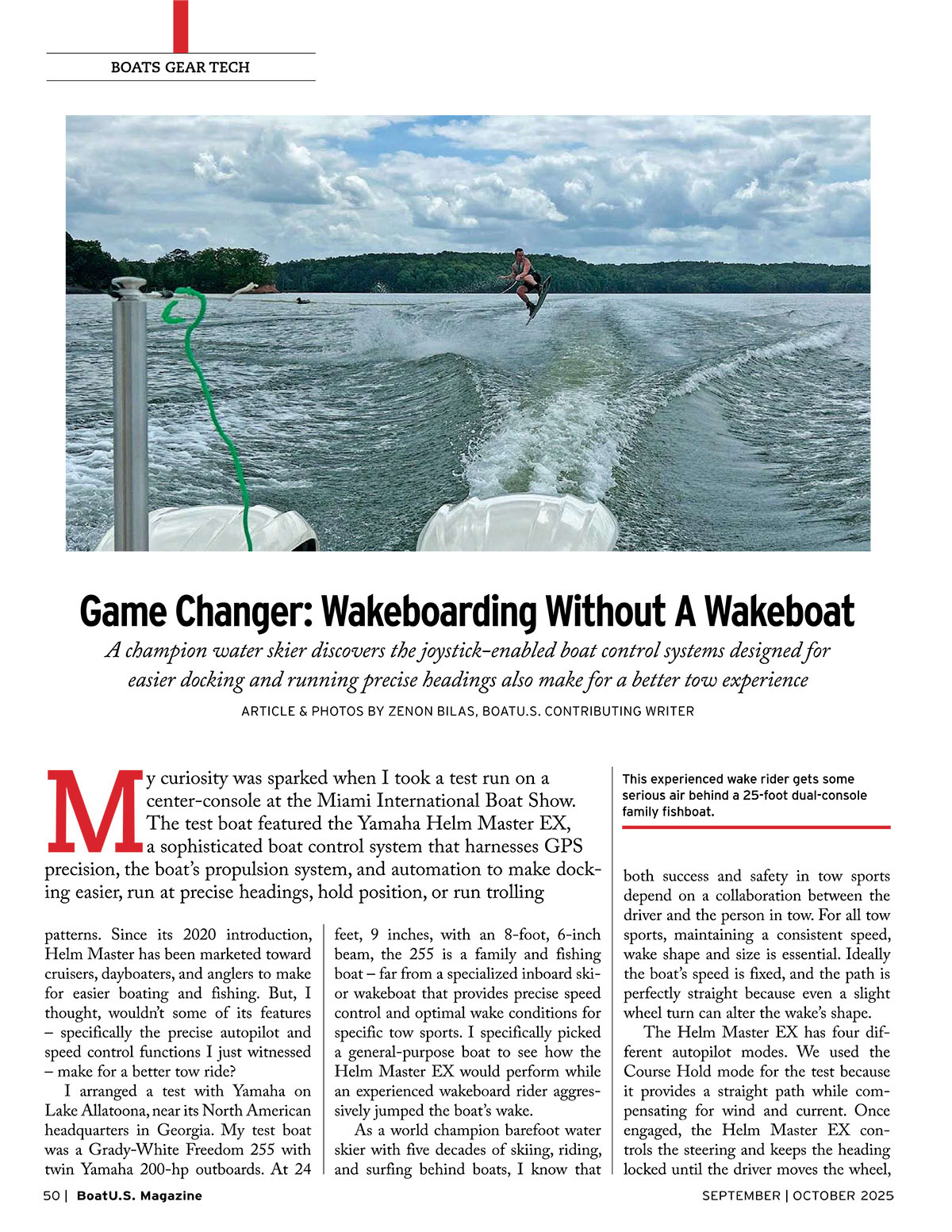 Thumbnail showing BoatUS magazine article