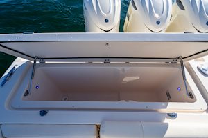 Grady-White Boats Express 340 33-foot Express Cabin 166-qt. insulated fish box