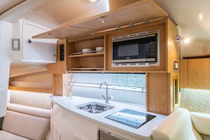 Grady-White Boats Express 340 33-foot Express Cabin microwave